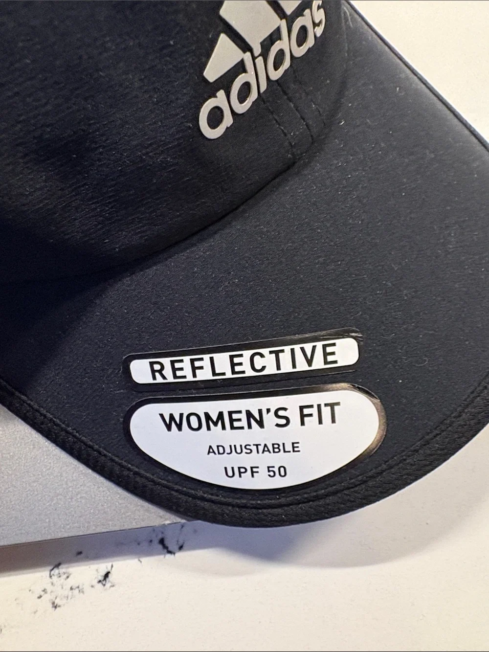 adidas Black Women's Reflective Running Cap